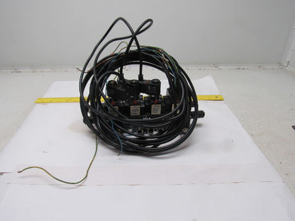 Ingersoll Rand A239SS-120-A Pneumatic Solenoid Air 4-Valve Manifold Block 120V