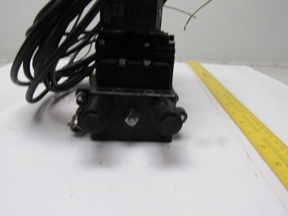 Ingersoll Rand A239SS-120-A Pneumatic Solenoid Air 4-Valve Manifold Block 120V