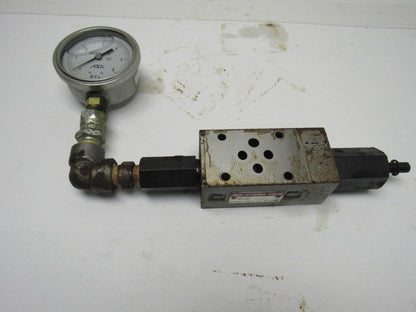 Toyo-Oki Hytegra 12HI Hydraulic Valve W/Gauge