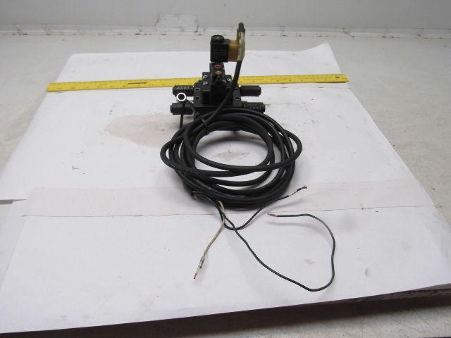 Ingersoll Rand A239SS-120-A Pneumatic Solenoid Air Valve Manifold Block 120V