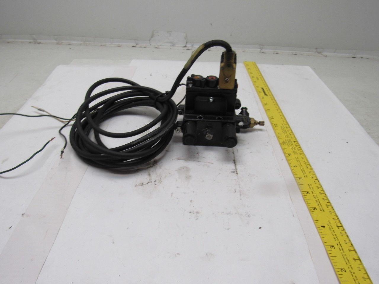 Ingersoll Rand A239SS-120-A Pneumatic Solenoid Air Valve Manifold Block 120V