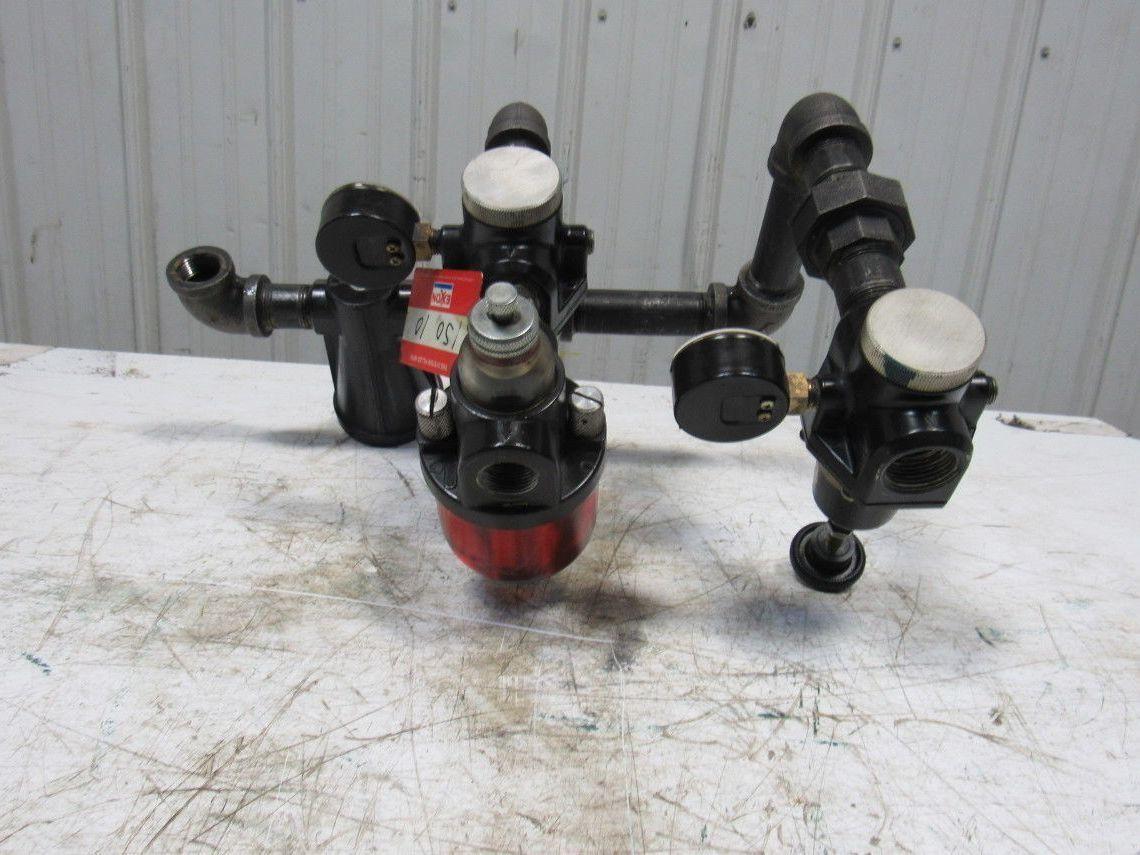 Aro 27354-000 Double Regulator Filter Lubricator 1" NPT Assembly