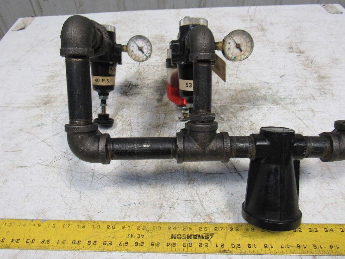 Aro 27354-000 Double Regulator Filter Lubricator 1" NPT Assembly