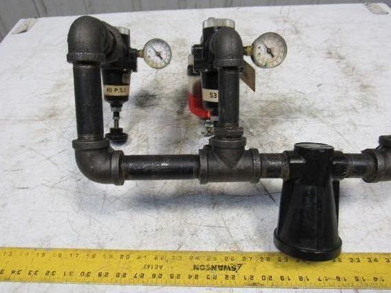 Aro 27354-000 Double Regulator Filter Lubricator 1" NPT Assembly