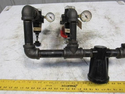 Aro 27354-000 Double Regulator Filter Lubricator 1" NPT Assembly