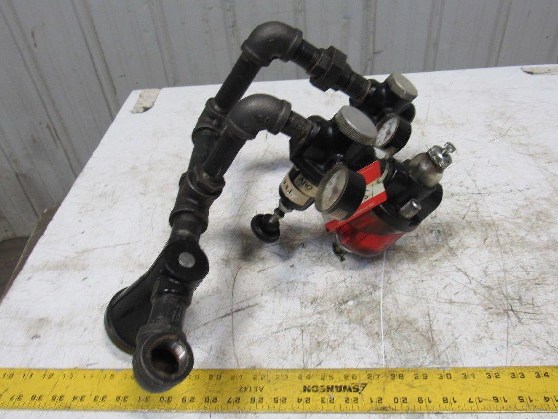 Aro 27354-000 Double Regulator Filter Lubricator 1" NPT Assembly