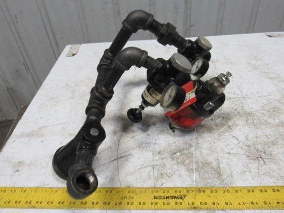 Aro 27354-000 Double Regulator Filter Lubricator 1" NPT Assembly