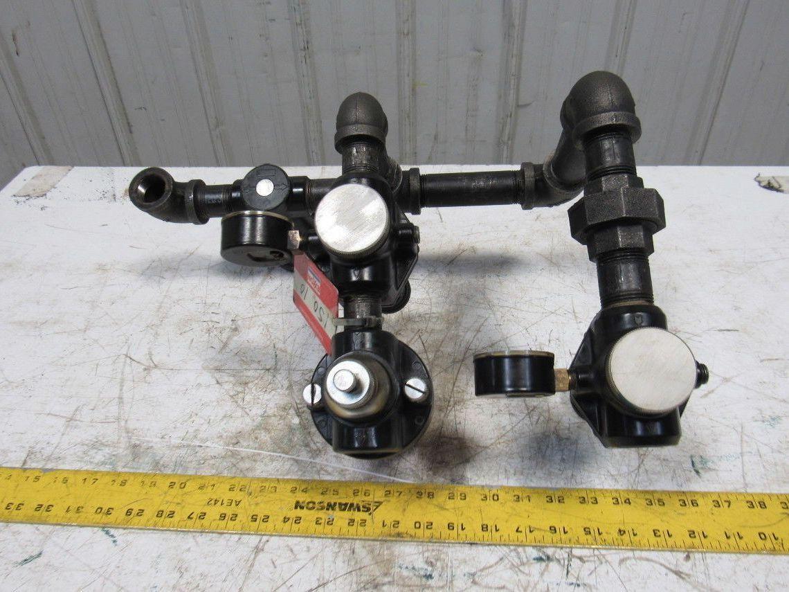 Aro 27354-000 Double Regulator Filter Lubricator 1" NPT Assembly