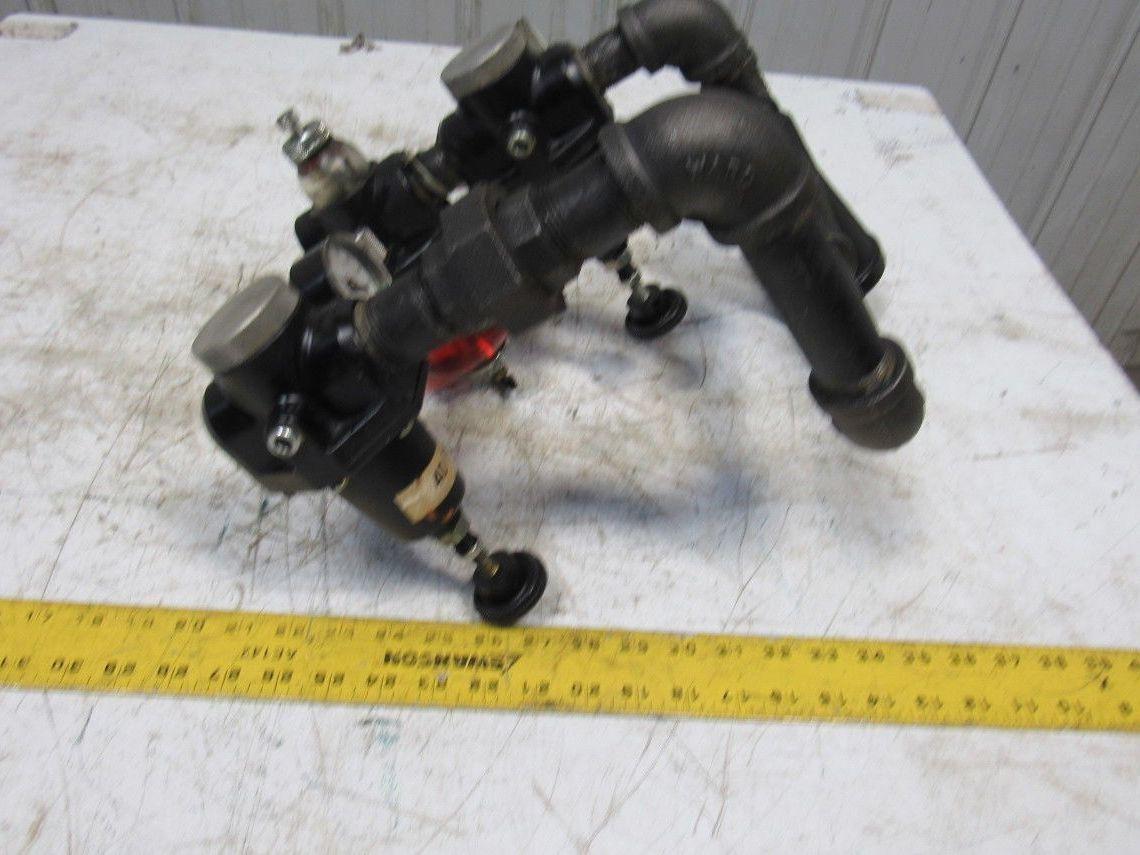 Aro 27354-000 Double Regulator Filter Lubricator 1" NPT Assembly