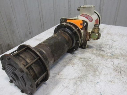 Gusher MS3.5-3-100FJ-12-A-TC 1Hp Vertical Coolant Pump 6GPM 84' Head 230/460V