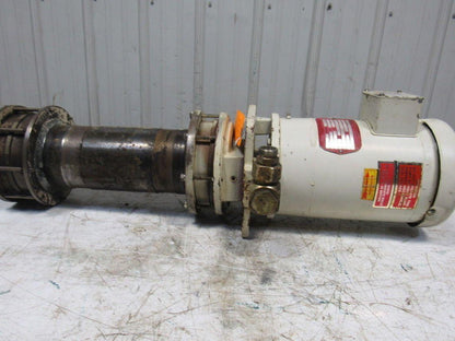 Gusher MS3.5-3-100FJ-12-A-TC 1Hp Vertical Coolant Pump 6GPM 84' Head 230/460V