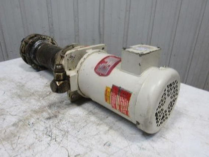 Gusher MS3.5-3-100FJ-12-A-TC 1Hp Vertical Coolant Pump 6GPM 84' Head 230/460V