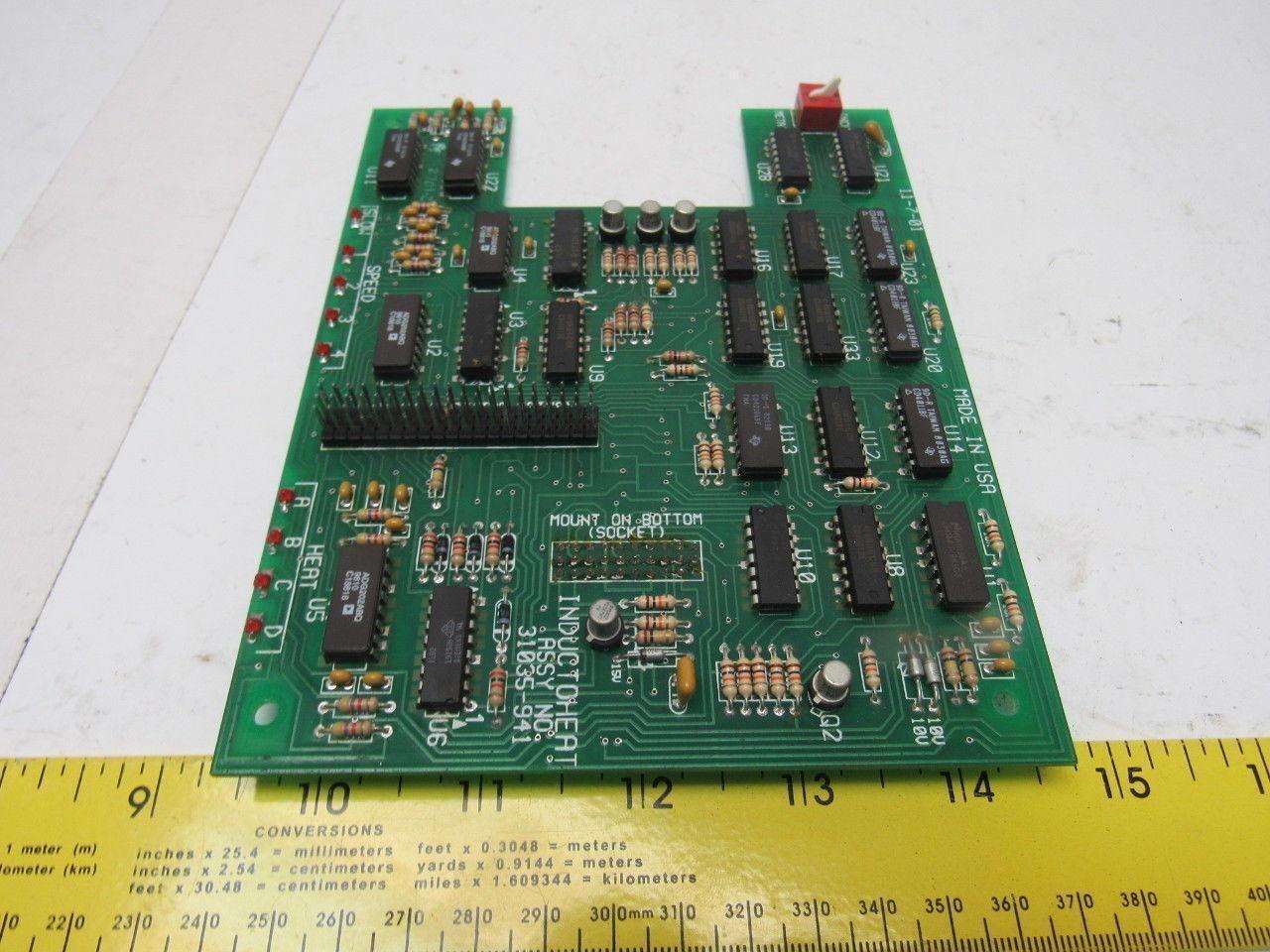 Inductoheat 31035-941 Circuit Board Card