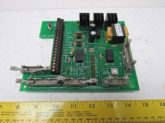 Inductoheat 31035-943 Control Circuit Board Card