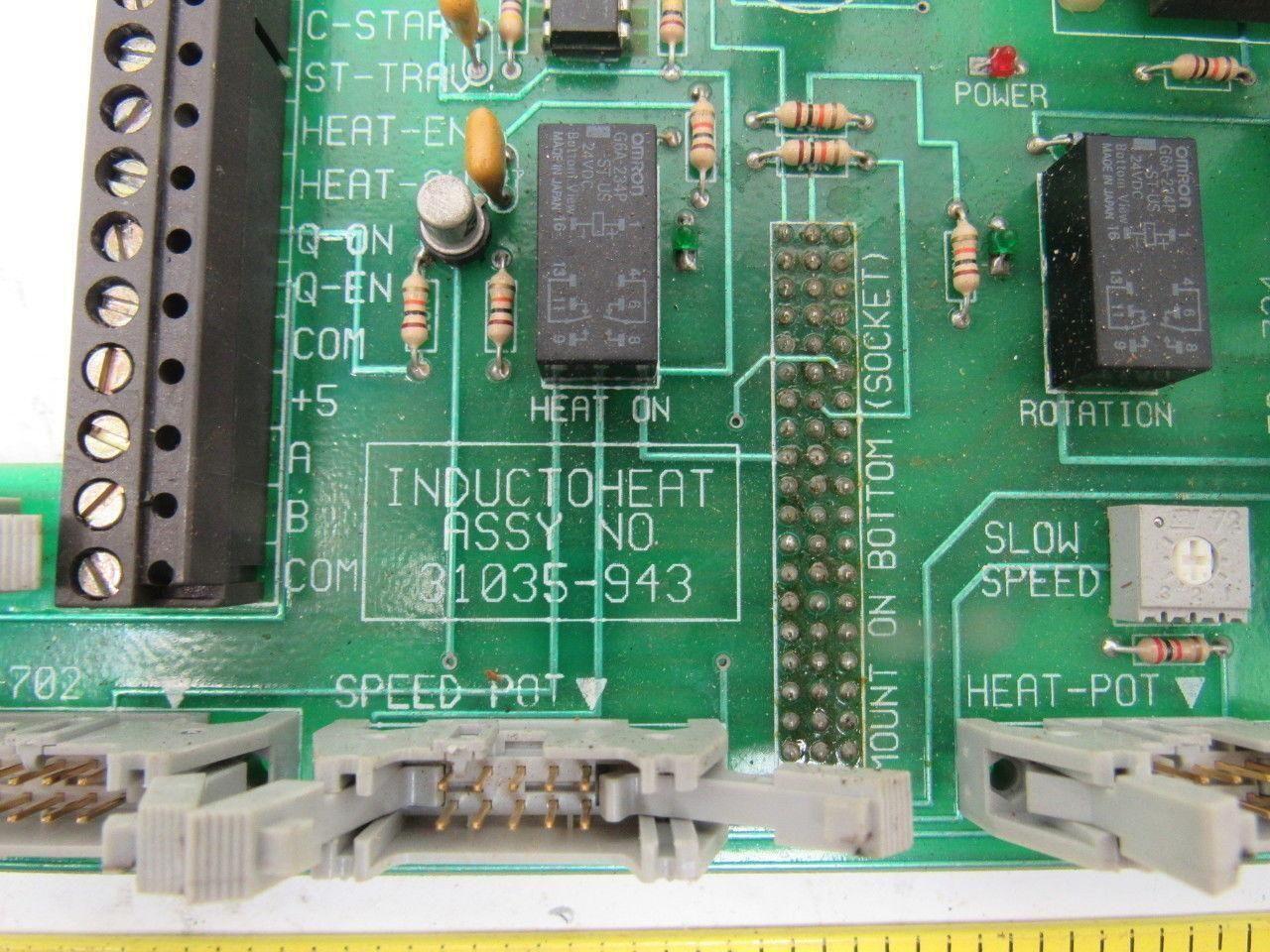 Inductoheat 31035-943 Control Circuit Board Card
