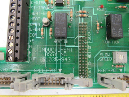 Inductoheat 31035-943 Control Circuit Board Card