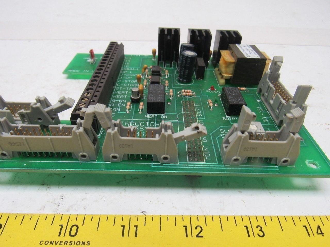 Inductoheat 31035-943 Control Circuit Board Card