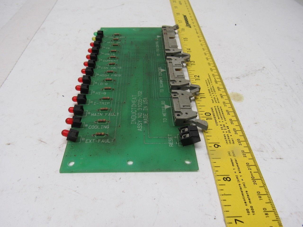 Inductoheat 31035-702 Circuit Board Card