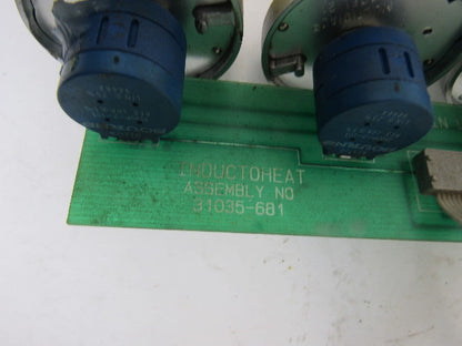 Inductoheat 31035-681 Speed Pot circuit Board