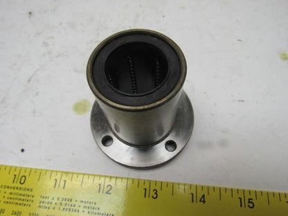 1" ID Round Flanged Single Linear Bearing