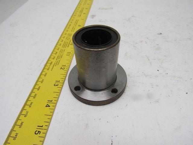 1" ID Round Flanged Single Linear Bearing
