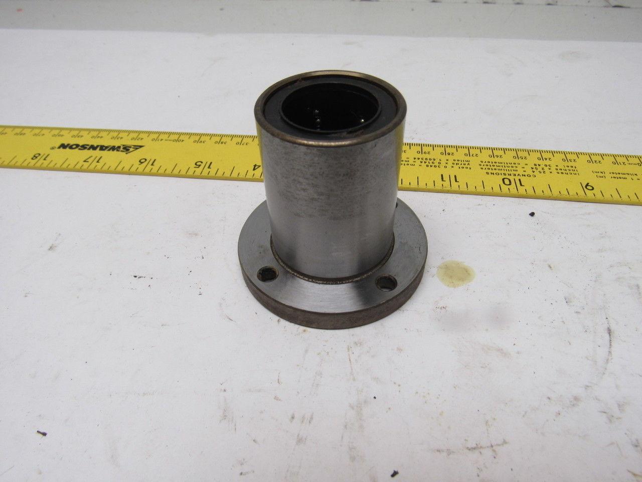 1" ID Round Flanged Single Linear Bearing