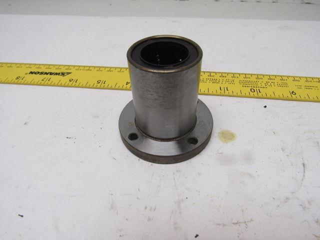 1" ID Round Flanged Single Linear Bearing
