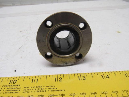 1" ID Round Flanged Single Linear Bearing