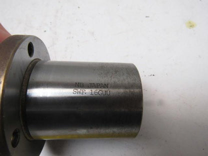 1" ID Round Flanged Single Linear Bearing