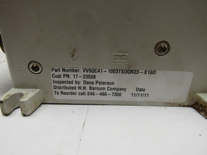 SMC VV5QC41-1003TSDOn23-X160 Pneumatic Valve Manifold Assembly W/EX250 Input