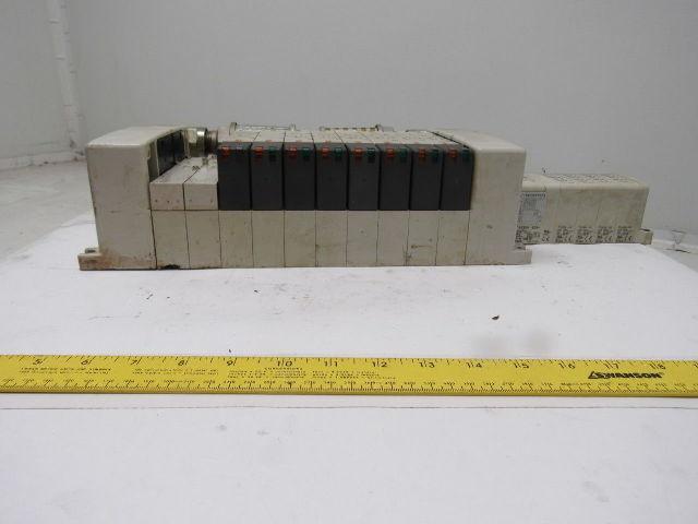 SMC VV5QC41-1003TSDOn23-X160 Pneumatic Valve Manifold Assembly W/EX250 Input