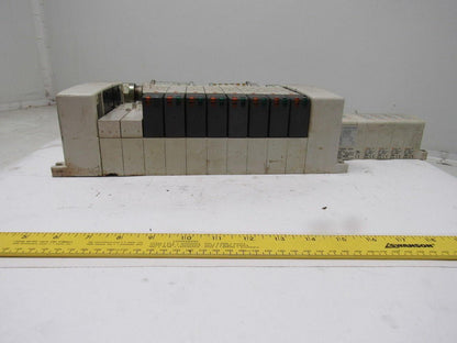 SMC VV5QC41-1003TSDOn23-X160 Pneumatic Valve Manifold Assembly W/EX250 Input