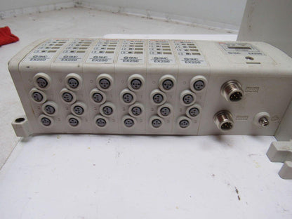 SMC VV5QC41-1003TSDQN23-X160I Pneumatic Valve Manifold Assembly W/EX250 Input