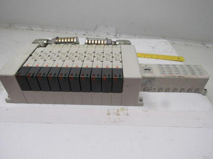 SMC VV5QC41-1003TSDQN23-X160I Pneumatic Valve Manifold Assembly W/EX250 Input