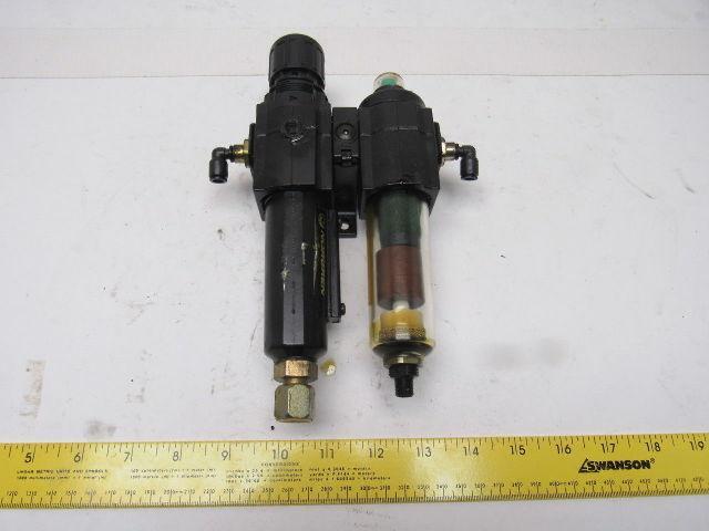 Norgren B72G-2GK-AE1-RMN F72C-2G)-A1 Pneumatic Filter Regulator 1/4" NPT
