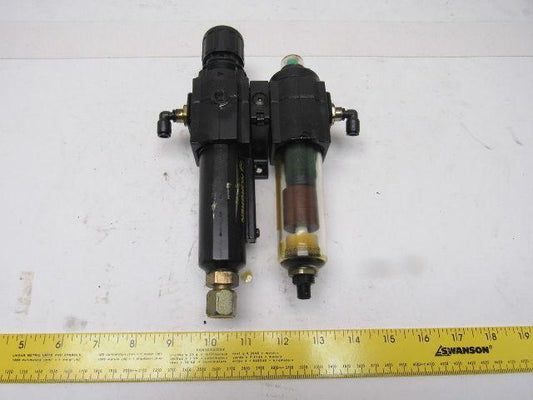 Norgren B72G-2GK-AE1-RMN F72C-2G)-A1 Pneumatic Filter Regulator 1/4" NPT