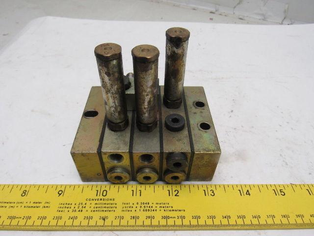 Vogel VPG Centralized Lubrication Distribution Block  1T / 1S /6S