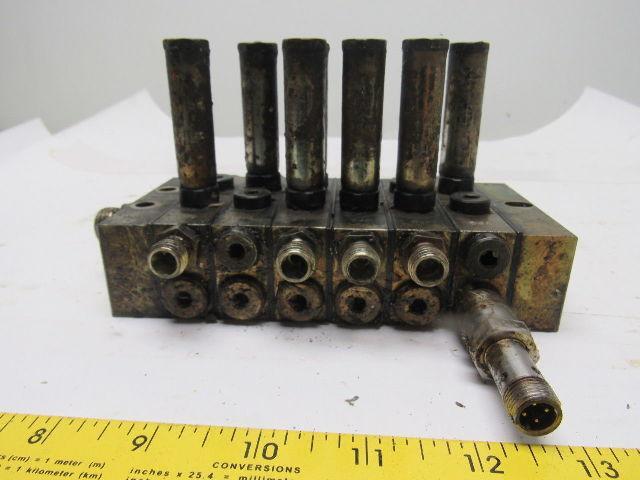 Vogel VPG Centralized Lubrication Distribution Block (1) 1T / (1)2S / (6) 6S