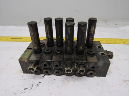 Vogel VPG Centralized Lubrication Distribution Block (1) 1T / (1)2S / (6) 6S