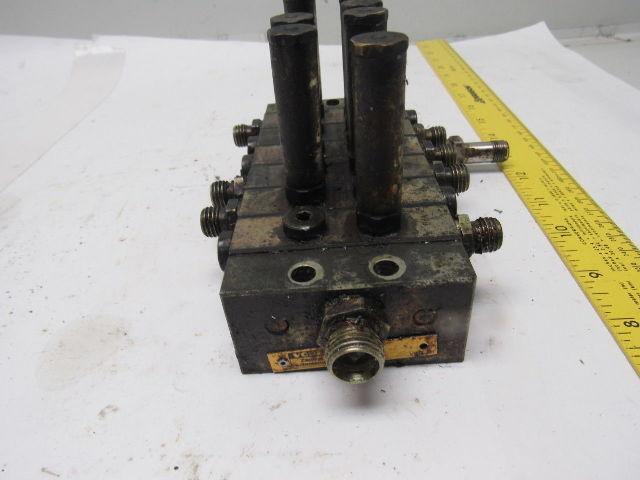 Vogel VPG Centralized Lubrication Distribution Block (1) 1T / (1)2S / (6) 6S