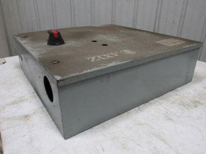 Electric Enclosure 24"x24"x7" Hinged Door W/Back Plate & 30A Fused Disconnect