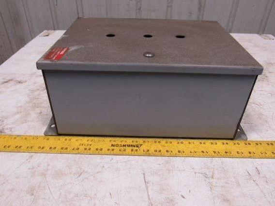 Wall Mount 16"x12"x7" Hinged Door Electrical Enclosure