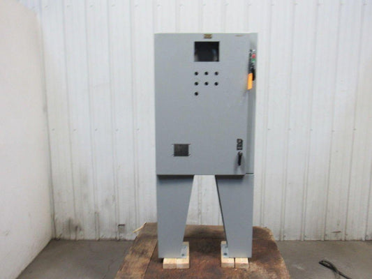 Hoffman Free Standing 36x26x8" 30A Fused Electrical Enclosure W/Backplate
