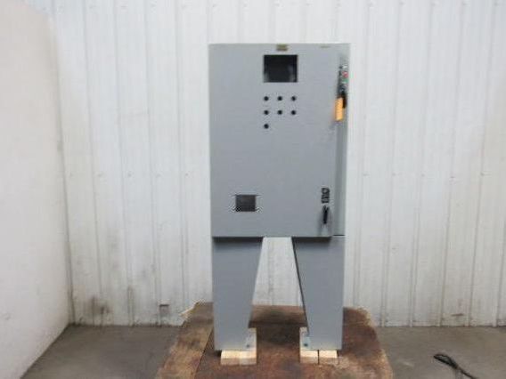 Hoffman Free Standing 36x26x8" 30A Fused Electrical Enclosure W/Backplate