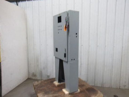 Hoffman Free Standing 36x26x8" 30A Fused Electrical Enclosure W/Backplate