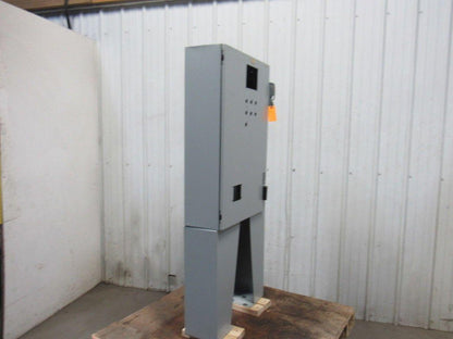 Hoffman Free Standing 36x26x8" 30A Fused Electrical Enclosure W/Backplate