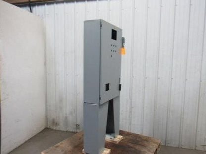 Hoffman Free Standing 36x26x8" 30A Fused Electrical Enclosure W/Backplate