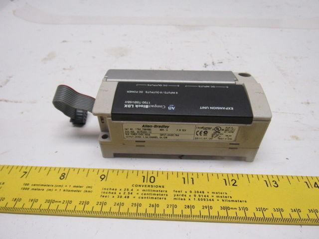 Allen Bradley 1790D T8BV8X Ser. A Compact Block Module Expansion Unit I/O