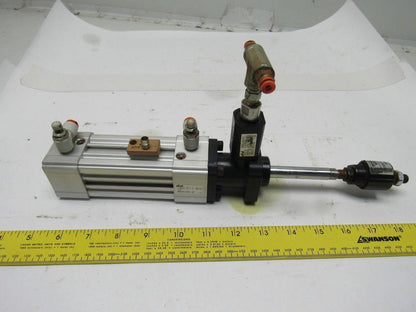 PHD CVAS2V 32x2-DB-H47-M Pneumatic Cylinder W/Rodlok 32mm Bore 2" Stroke