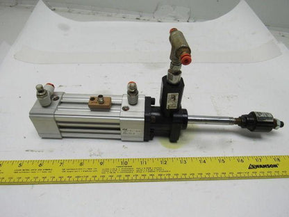 PHD CVAS2V 32x2-DB-H47-M Pneumatic Cylinder W/Rodlok 32mm Bore 2" Stroke